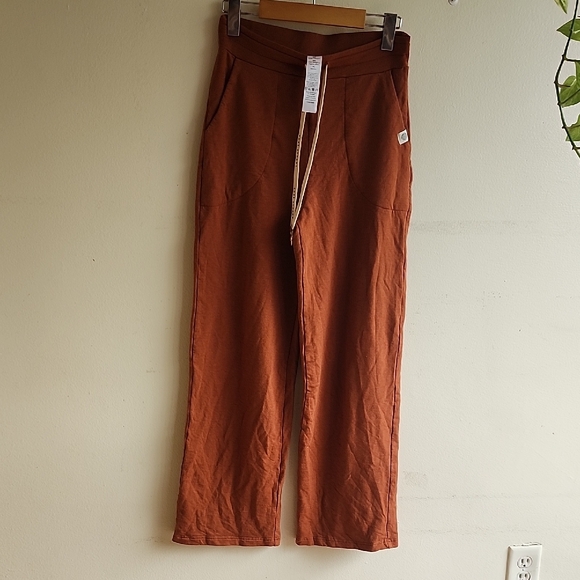 Rose Buddha Pants - Rose Buddha High Rise Wide Leg, Lounge, Yoga, Super Soft, Made In Canada, Small